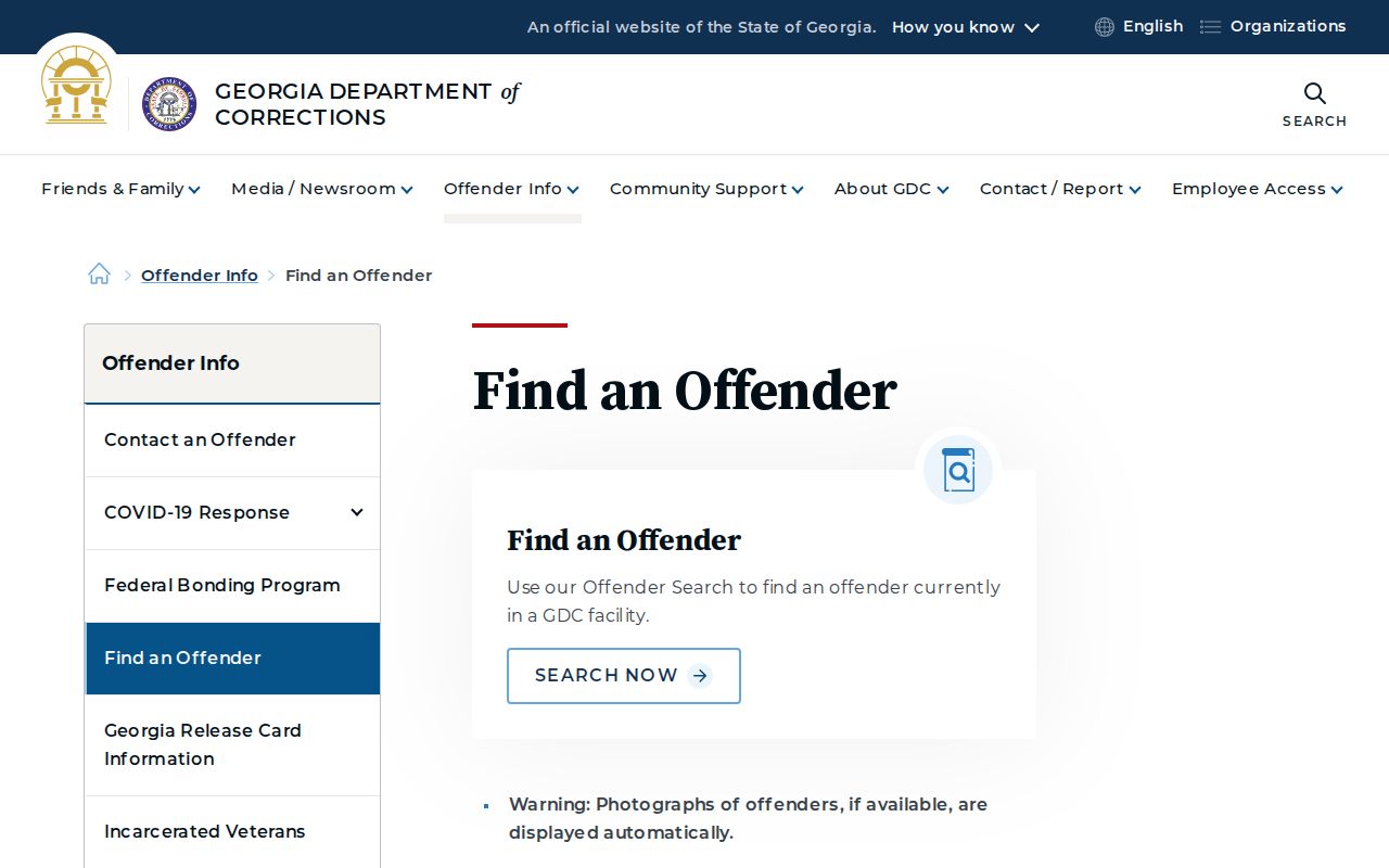 Rockdale County arrest search through the Georgia offender locator