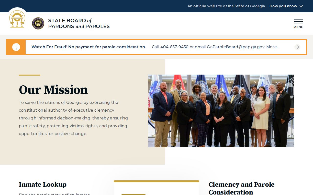 Rockdale County criminal history Georgia parole authority